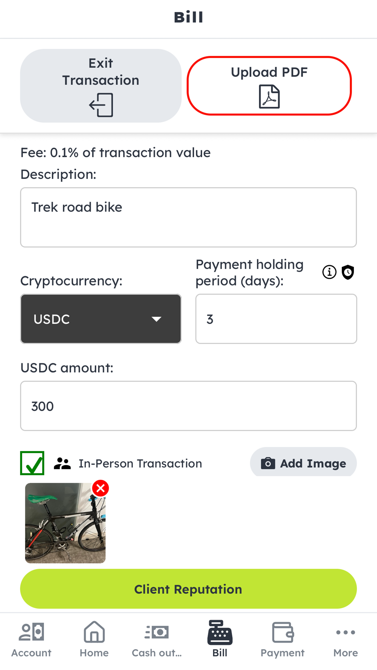 Contract approval screen showing AI generating agreement